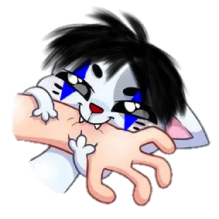 Стикер акума бисквит - 8