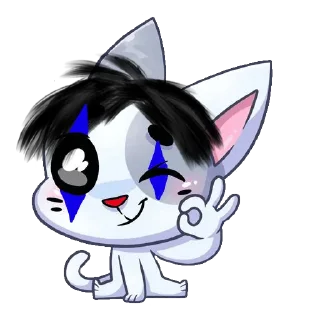 Стикер акума бисквит - 1