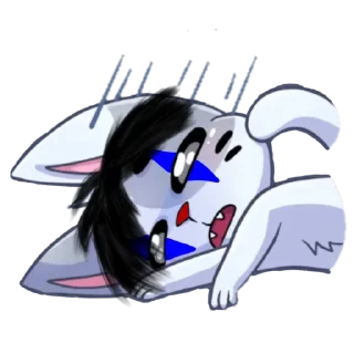 Стикер акума бисквит - 2