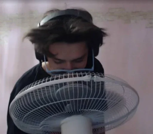 вентилятор Человек человеческое лицо