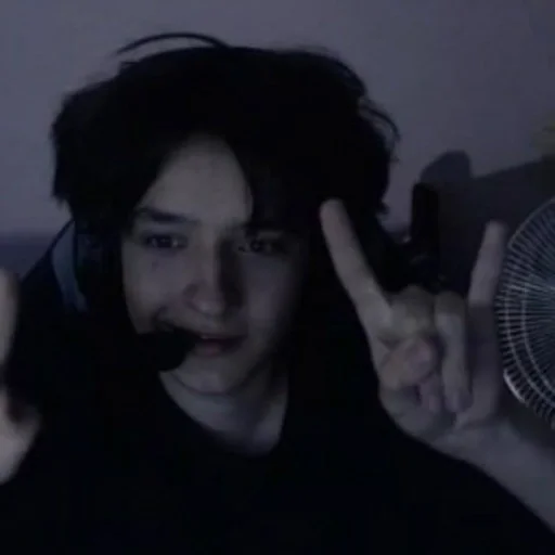 person indoor human face