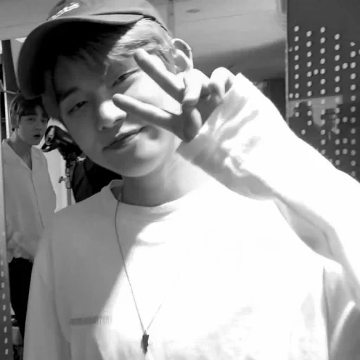 person human face black and white