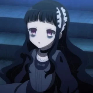 Стикер ал1са♡хардк0р by @milkstickers - 0