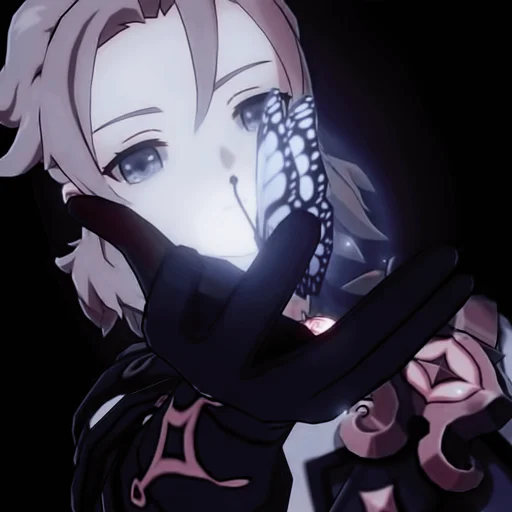 Стикер ،️ ♡⃕ albedo » 𝗺𝗼𝗼𝗱. @anhedoniastkrs - 2