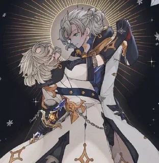 Sticker Albedo @itsgensharts - 9