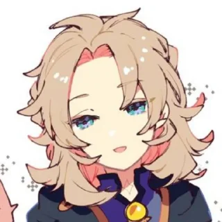 Sticker Albedo @itsgensharts - 0