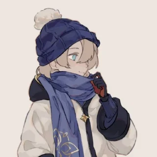 Sticker Albedo @itsgensharts - 5