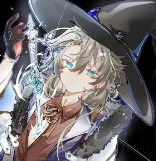 Sticker Albedo @itsgensharts - 6