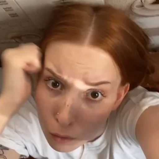 person selfie indoor