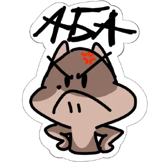 Стикер олеше стикерпак сделанный @sinirchy - 0