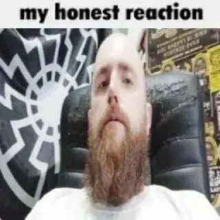 text human beard human face