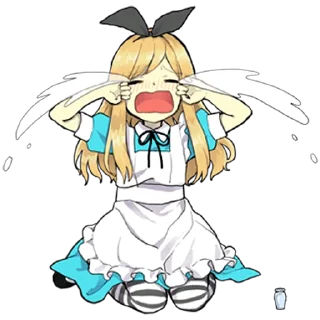 Sticker Алиса @nyasticks - 8