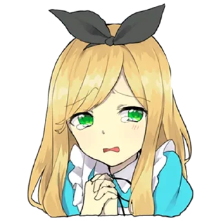 Sticker Алиса @nyasticks - 9