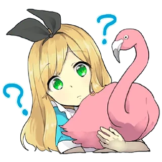 Sticker Алиса @nyasticks - 1