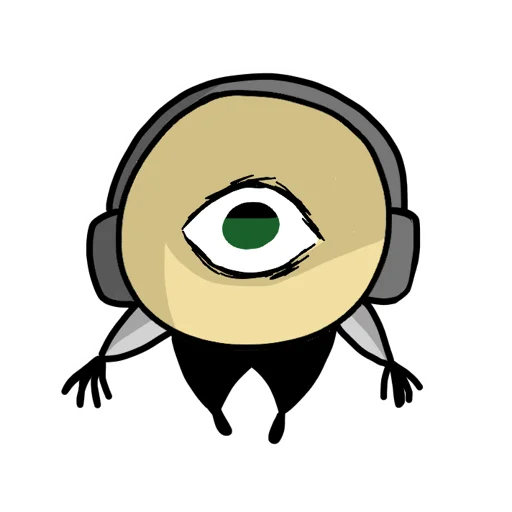 Sticker alienSimon - 1