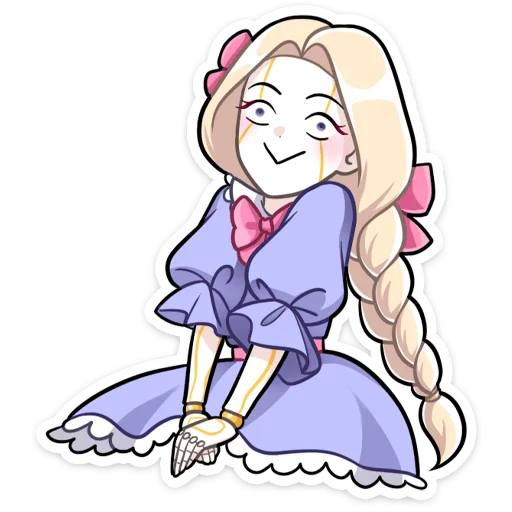 Sticker alisathedoll - 1