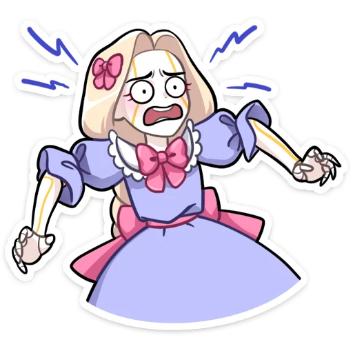 Sticker alisathedoll - 1