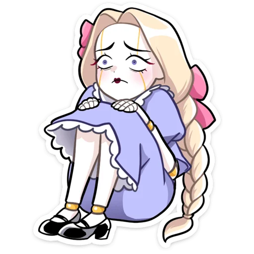 Sticker alisathedoll - 1