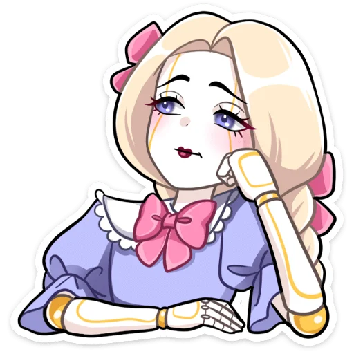 Sticker alisathedoll - 1