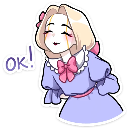 Sticker alisathedoll - 1