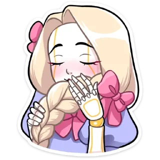 Sticker Кукла Алиса :: @stickroom - 5