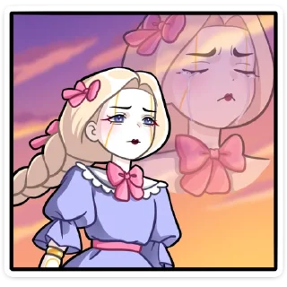 Стикер Кукла Алиса • @TgSticker - 0