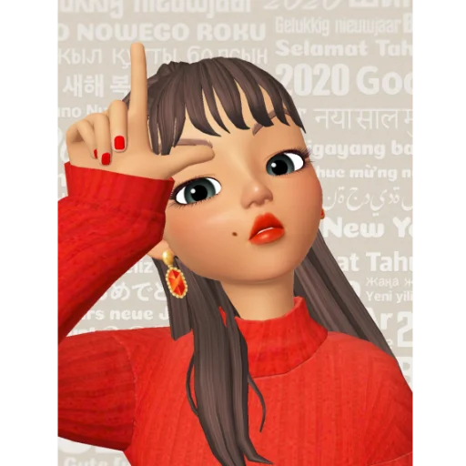 cartoon human face animation