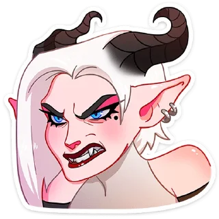 Sticker Альматея от @TgSticker - 5