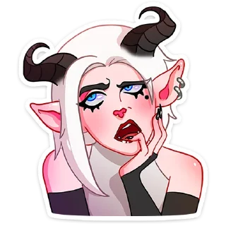 Sticker Альматея от @TgSticker - 9