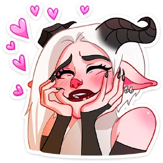 Sticker Альматея от @TgSticker - 7