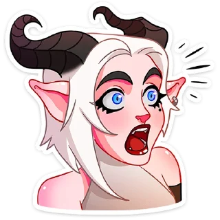 Sticker Альматея от @TgSticker - 11