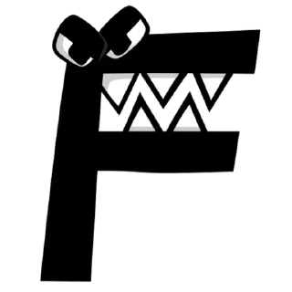 Стикер Alphabet Lore    By @ShellBeat - 2