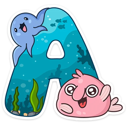 Алфавит ВК • @TgSticker - 