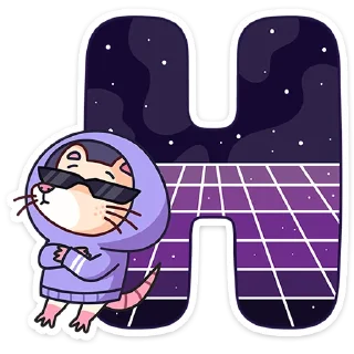 Sticker Алфавит ВК • @TgSticker - 0