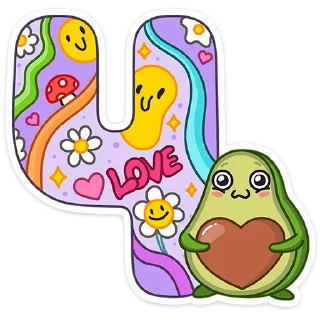 Sticker Алфавит ВК • @TgSticker - 1