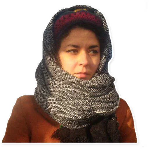 human face hood person