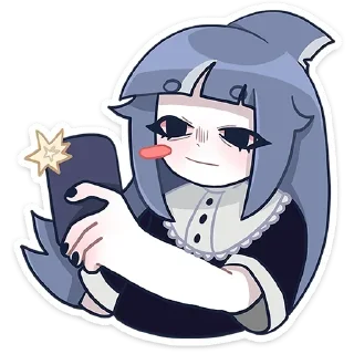 Sticker Алу @anime4_arts - 1