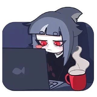 Стикер Спойлер - Алу  @stickers_vk - 5