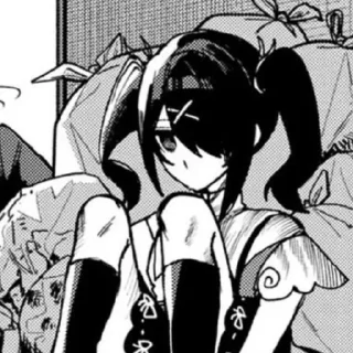 эскиз аниме рисование