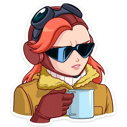 Sticker Амели (@TgSticker) - 4