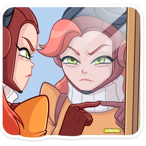 Sticker Амели (@TgSticker) - 3