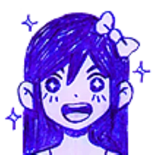 Sticker Omori White Space - 4