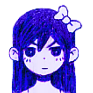 Sticker Omori White Space - 10