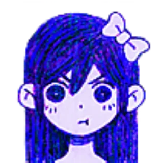 Sticker Omori White Space - 1