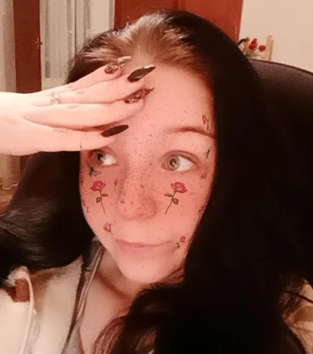 Стикер какая-то тян pack - 6