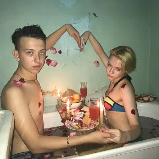 person wall human face