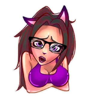 Стикер Настюша - 6