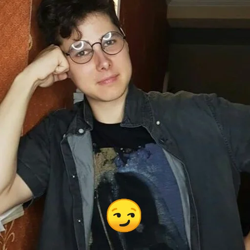 person human face clothing