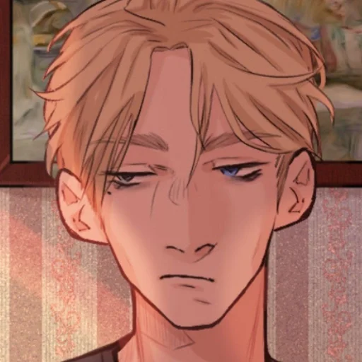 human face cartoon manga