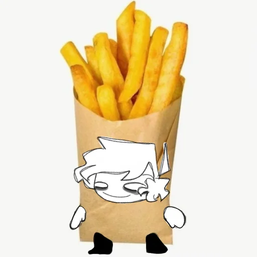 пища фаст-фуд картофель фри